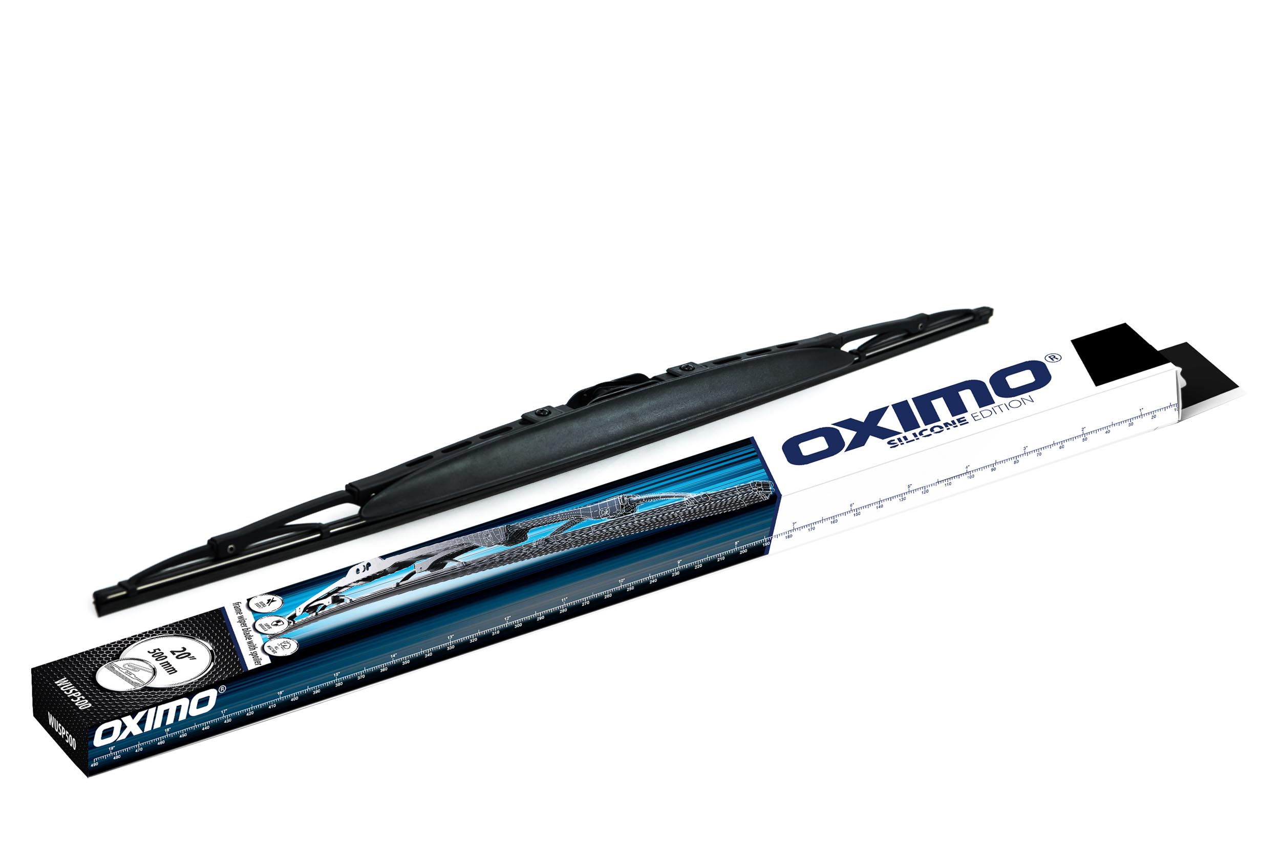 OXIMO WUSP500 1db 50cm-es ablaktörlő lapát Hagyományos + SPOILER
